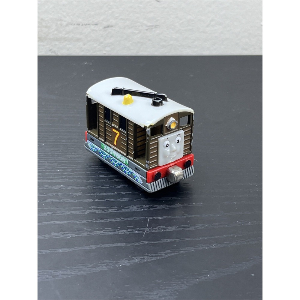 Thomas & Friends Sodor Carnival Toby Tram 2006 Take N Play Diecast Train Engine